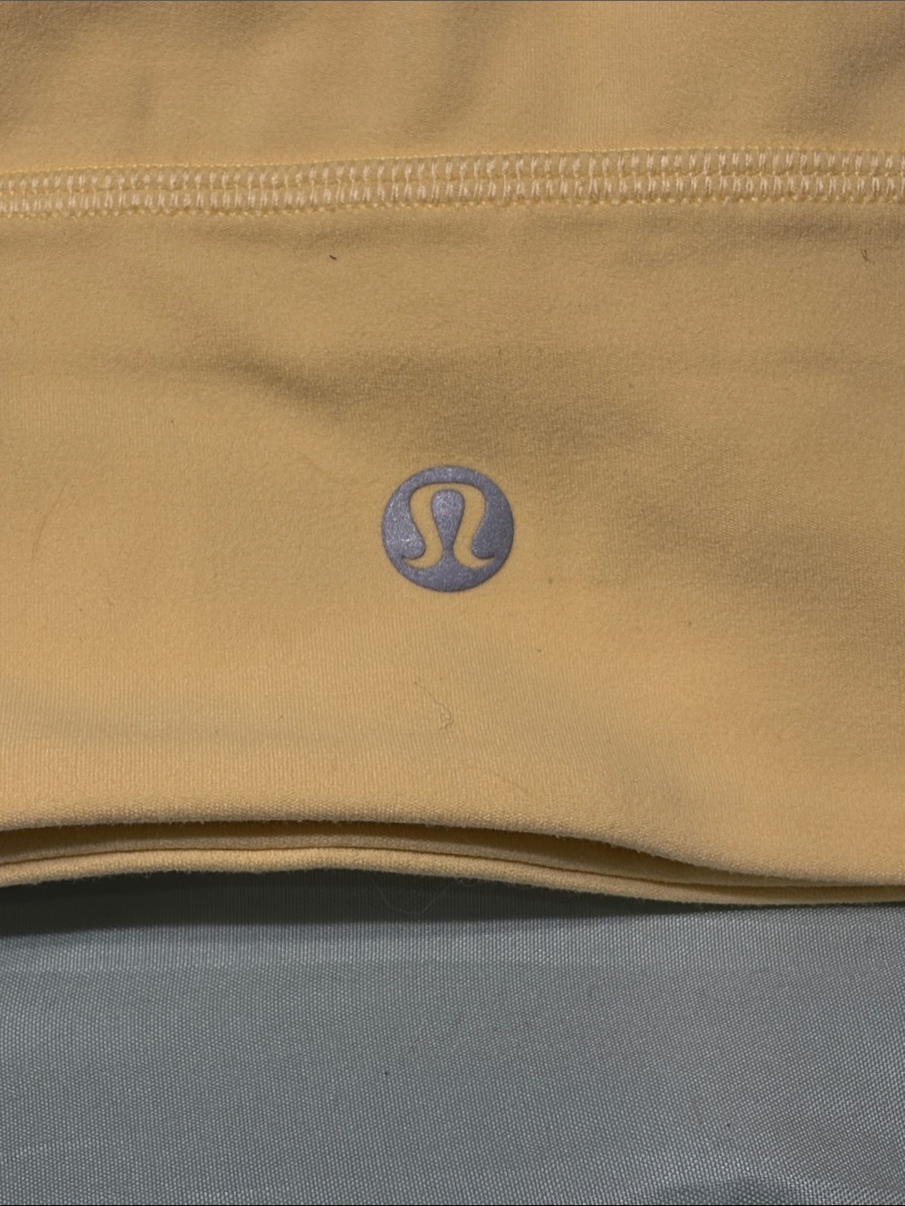 Lululemon Align Asymmetrical Bra Light Support A/B Cup Pride Swirl Yellow Size 4 - Picture 5 of 7